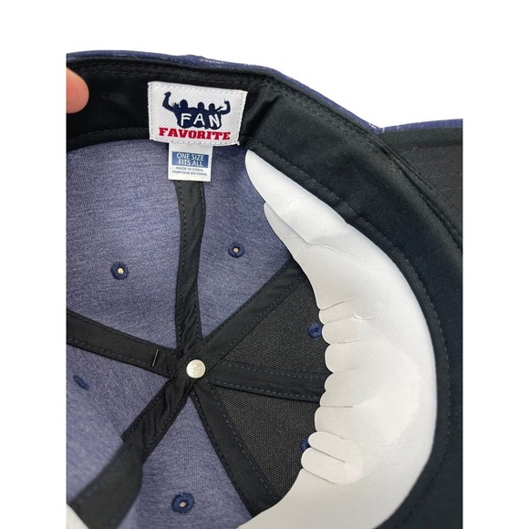 Fan Favorite MLB Tampa Bay Rays Adjustable Baseball Cap‎ Navy Blue - Picture 3 of 5